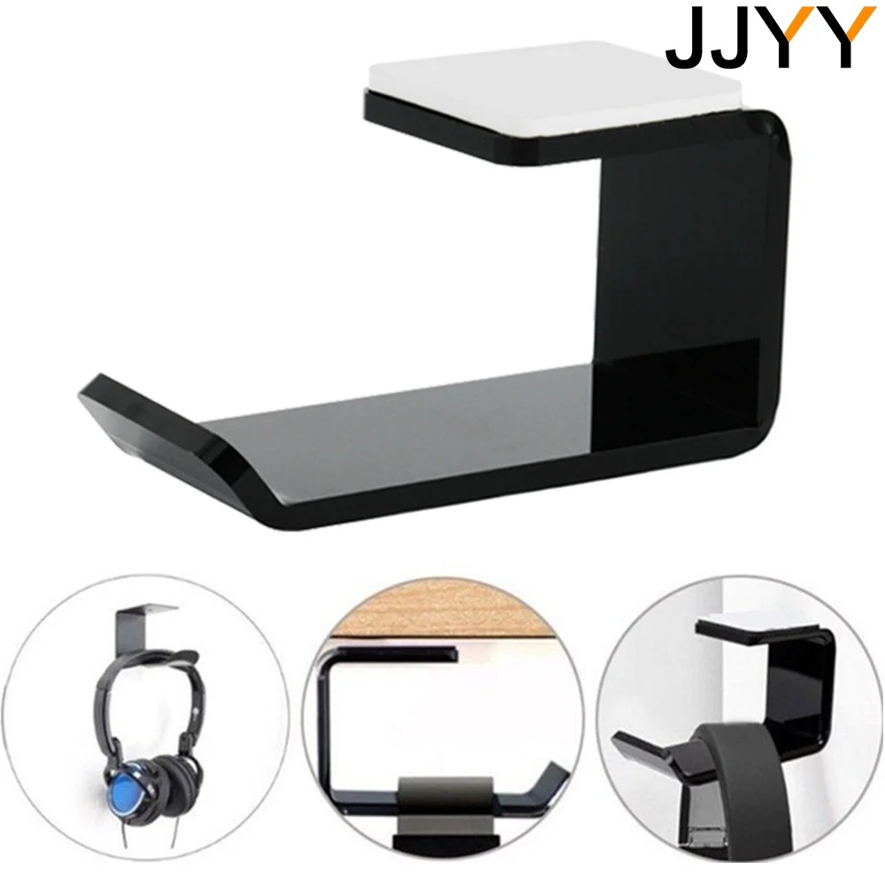 Jjyy hochwertige Acryl Kopfhörer halter Wand Schreibtisch Display Halterung Headset Kleiderbügel