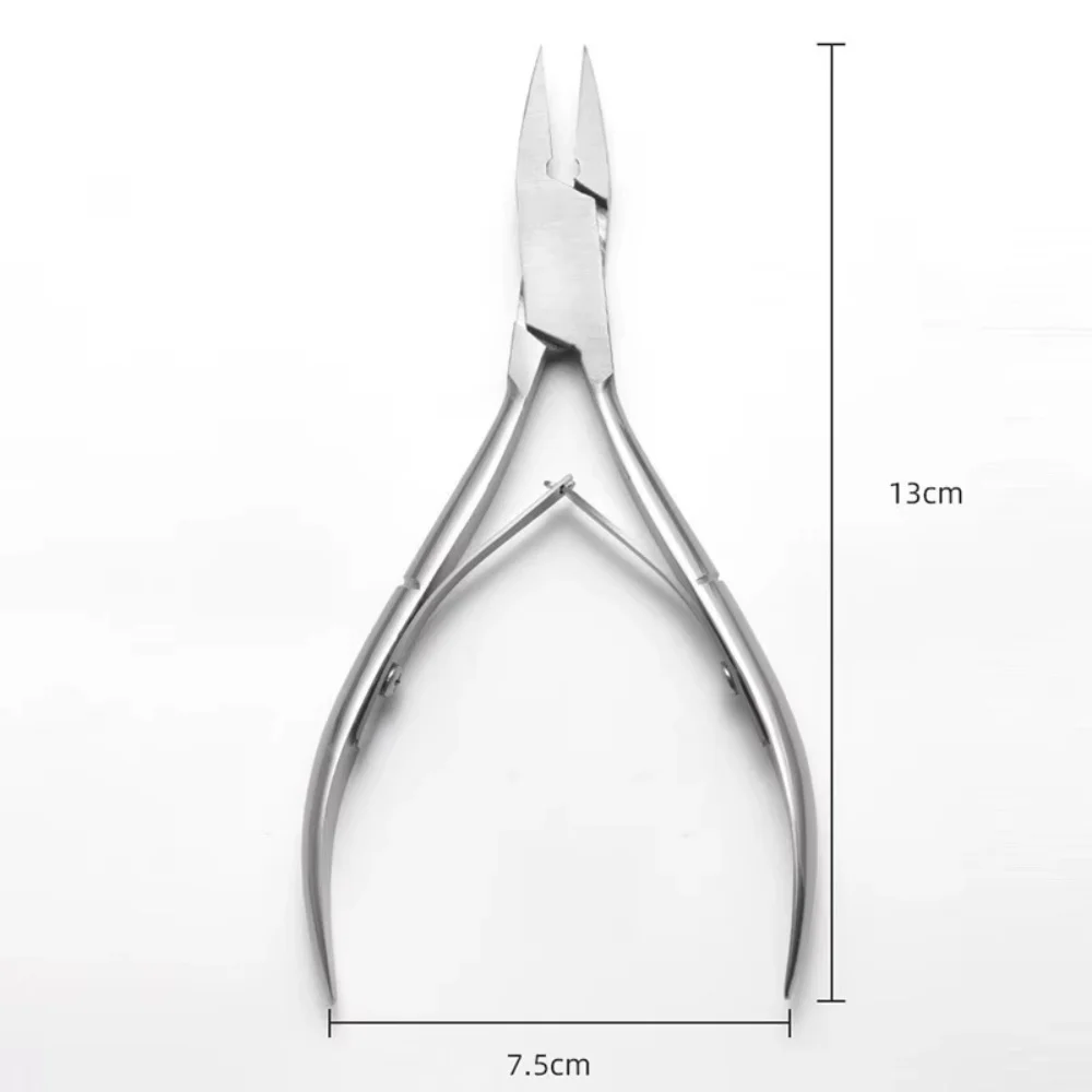 1 قطعة مقص أظافر نام المهنية إهاب القراص حافة القاطع ، أداة مانيكير باديكير لإزالة الجلد الميت #6