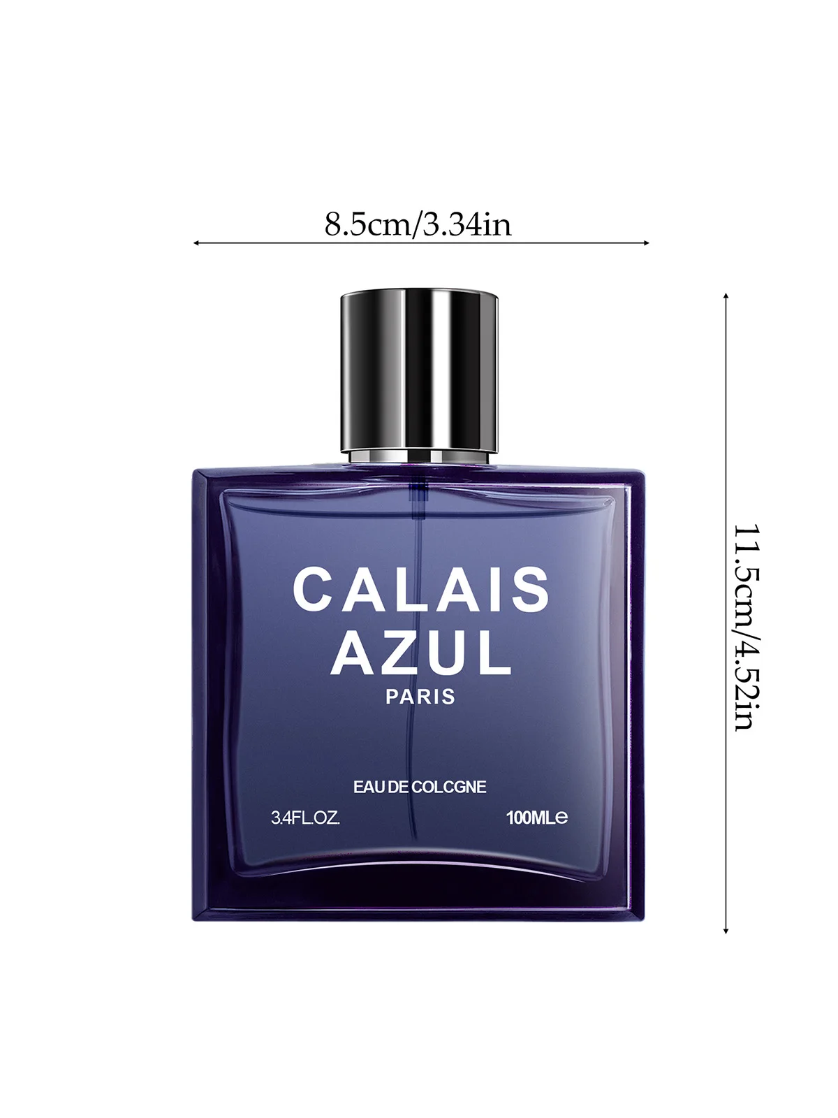 1 PAKET/100ML Parfum pria, aroma kayu jeruk, dengan mint dan cendana, wangi, cocok untuk penggunaan sehari-hari, hadiah ulang tahun