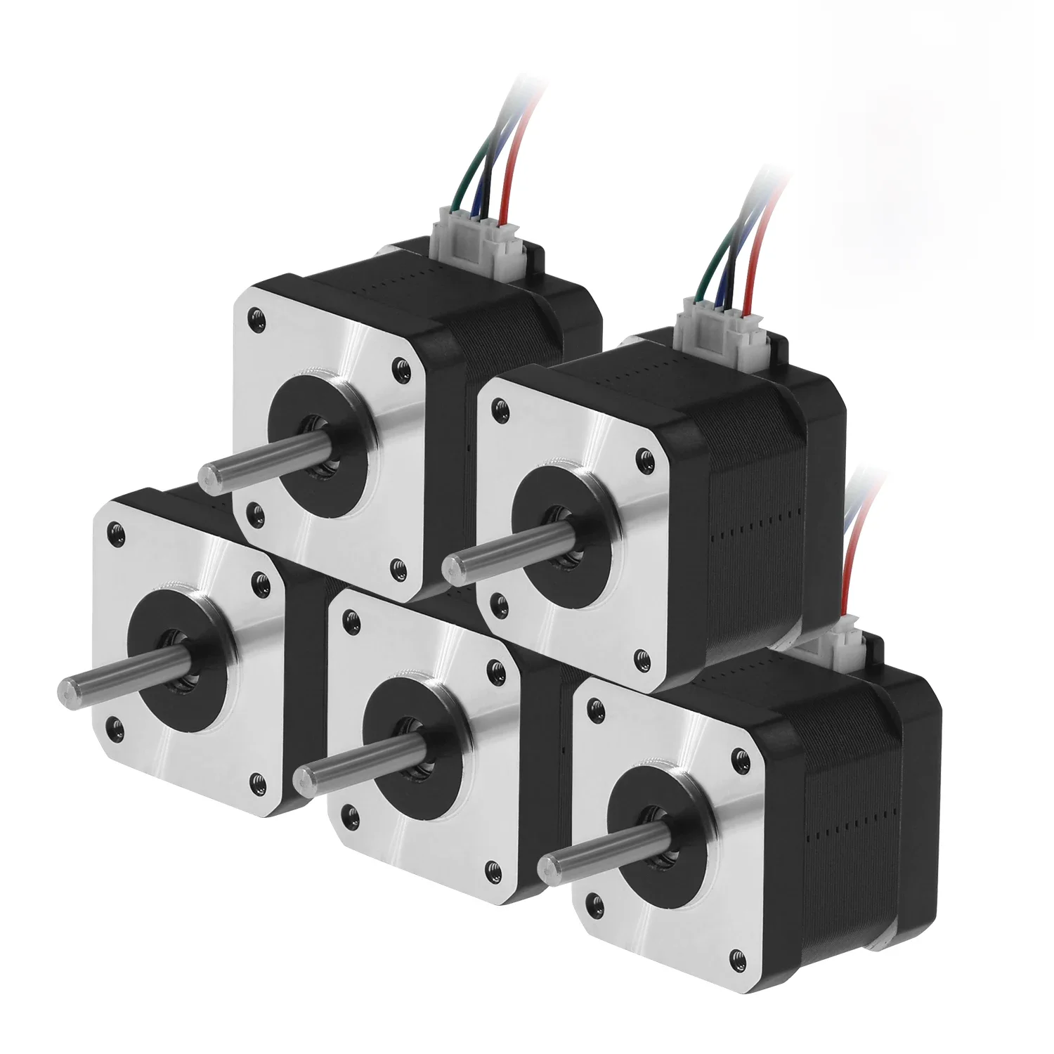 Usongshine 5szt/lot (17HS4401S) V5 V6 4-przewodowy silnik krokowy Nema17 42 silnik Nema 17 42BYGH 1.5A do CNC XYZ do części drukarek 3D — zdjęcie 2