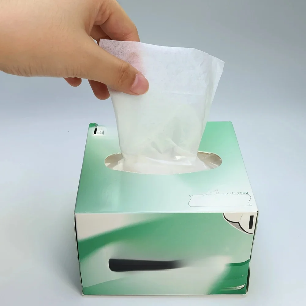 280 stks/doos Optische Vezel Reiniging KIMTECH Dustfre Papier Glasvezel Reinigingsdoekjes Doos Voor Glasvezel Cleaner - afbeelding 2