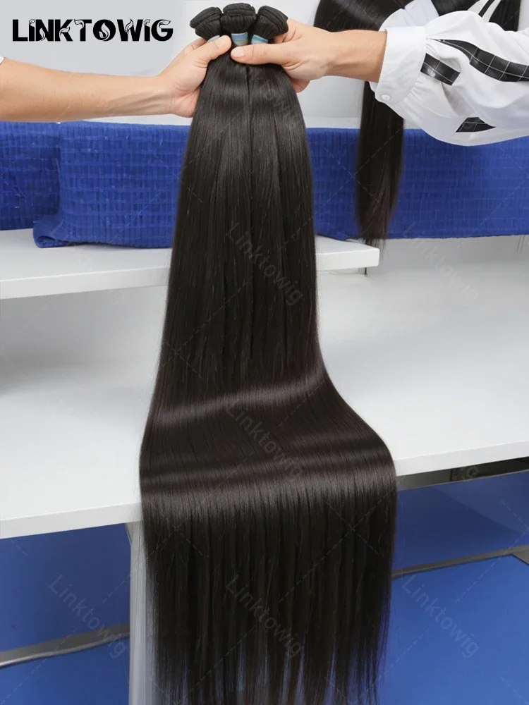 

Прямые пучки человеческих волос, бразильское плетение, пучки человеческих волос 28, 30, 32 дюйма, пучки человеческих волос, наращивание волос Remy, tissage