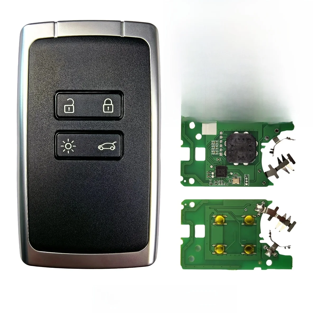 Jingxin KR5IK4CH-01 FSK 433MHZ 4A puce PCF29AX pour télécommande Megane 4 cartes Megana 4 touches Talisman Kadjar clé Espace 5 touches Megane IV