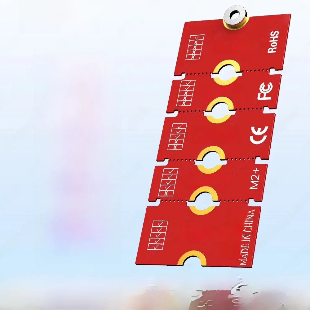 JEYI M.2 NGFF NVME SSD Extension Bracket Transfer 2230 2242 2260 2280 Length Extend Adapter Bracket Card Plate Change Long Size