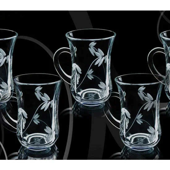 

Paşabahçe Başak Keyif Nature Decor 12 Pieces Tea Glass with Handle Paşabahçe Başak Keyif Nature Decor 12 Pieces Tea Glass with H