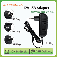 GTMEDIA12V/1.5A Power Adapter EU/UK/US/AU Plug for gtmedia V8X/V9 prime Set Top Box
