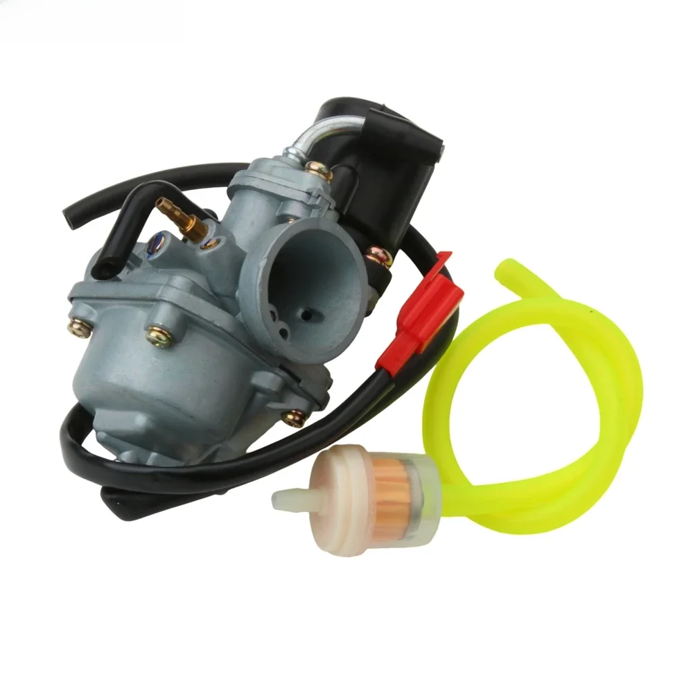Skuter 19mm gaźnik dla Peugeot 50 Citystar Django Jet Force Ludix Speedfight Trekker 50cc 2-Stroke motorower Carb — zdjęcie 2