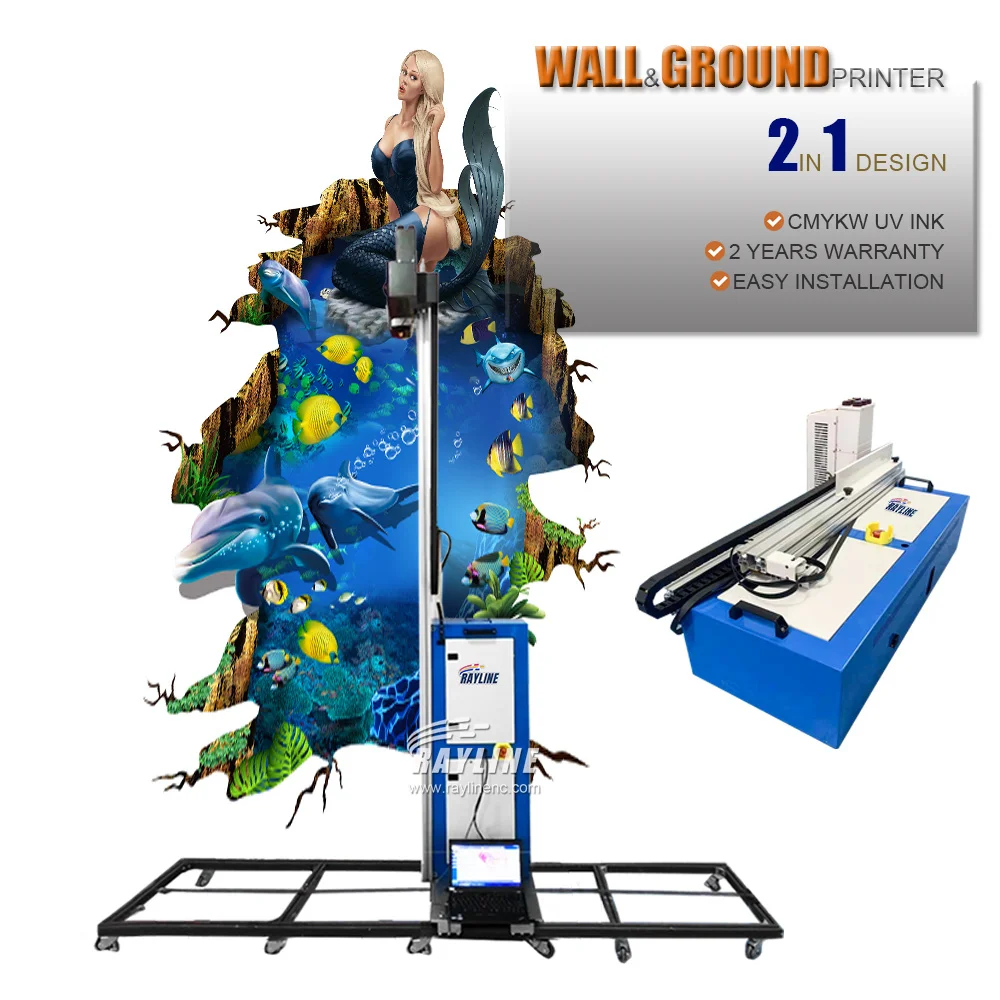 Mini Design Printer Ground Color Inkjet Printer Industrial Portable Ground Inkjet Printer Machine