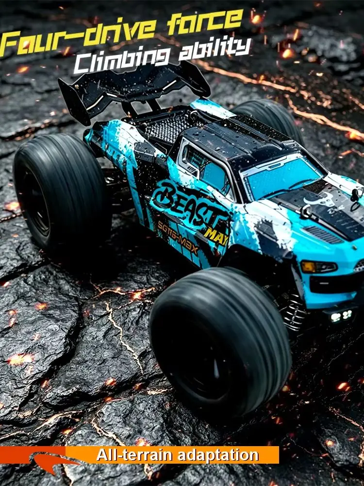 ZNLYRION 4WD RC Auto SG116MAX PRO 1:16 Bürstenloser 80KM/H Hochgeschwindigkeits-Offroad-Monstertruck 2,4GHz Ferngesteuertes Auto mit LED-Licht für Kinder und Erwachsene