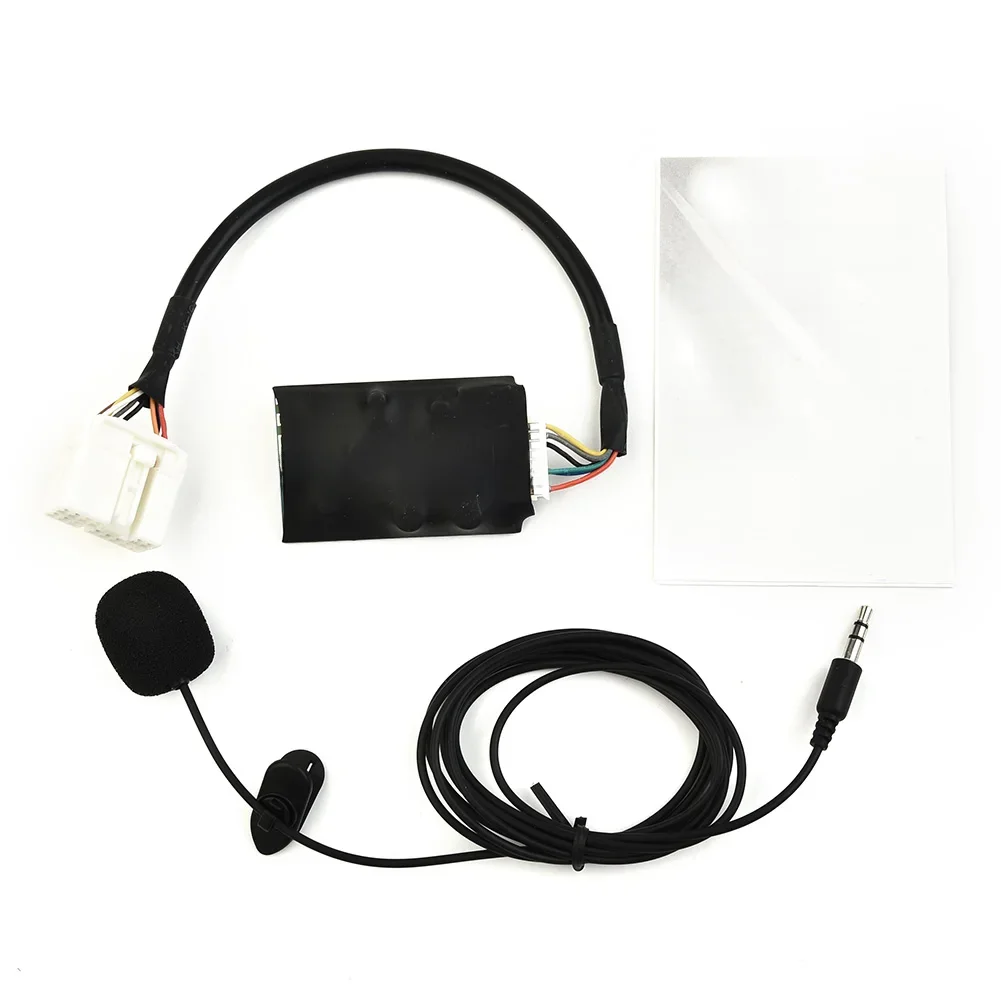 Radio samochodowe Audio Adapter Kabel Bluetooth Aux Mikrofon Zestaw głośnomówiący Dla Accord Dla Civic Dla Odyssey Interfejs Adapter Muzyka Aux — zdjęcie 2