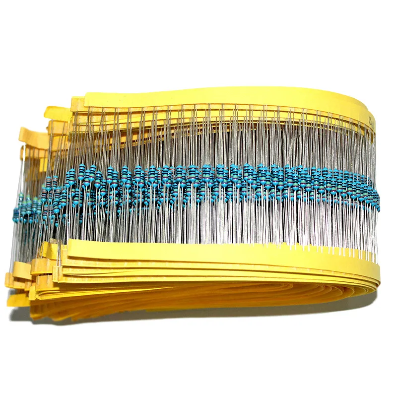 100PCS Metal Film Resistor 1% High Quality Strip