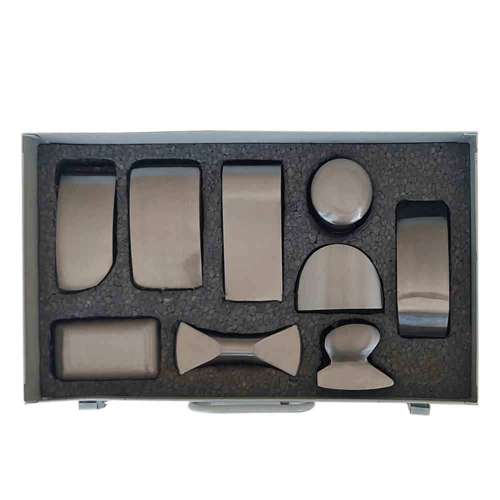 Paintless Dent Repair Steel Support Button Set With Bag Vehicle Body Can Be Used With Sliding Hammer Pdr Tools