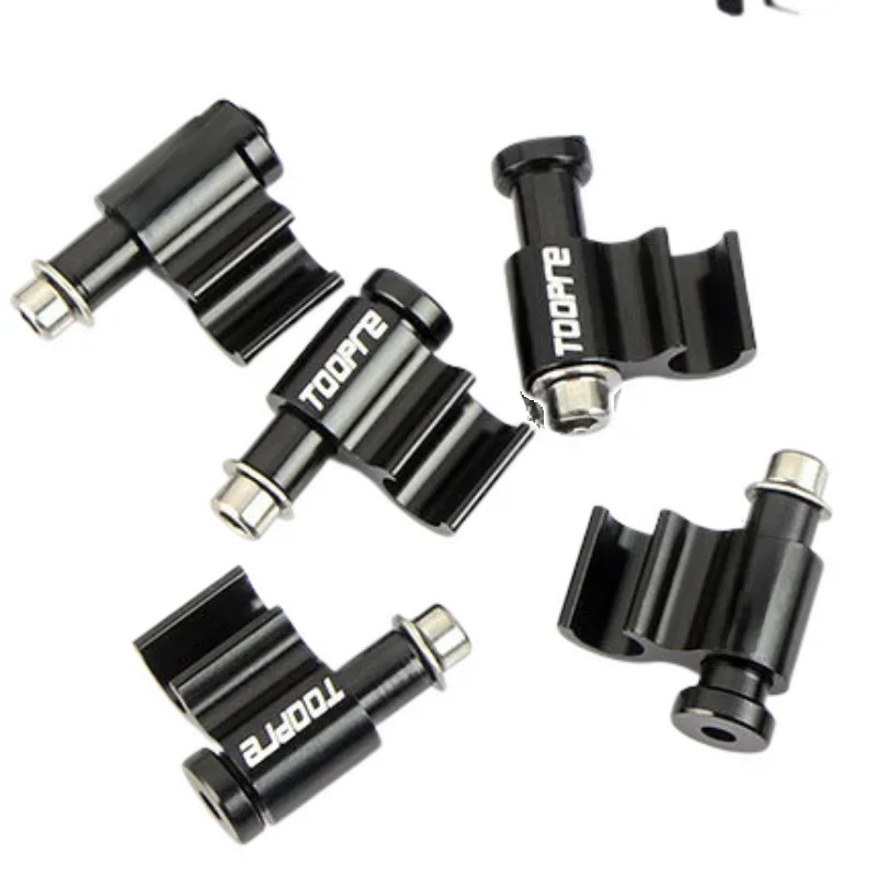 AliExpress MTB Bike Hydraulic Brake Cable Housing Adapter Clip Mountain Bicycle Brakes Line Guide Hosing Conversion Mount Frame 1/5PCS