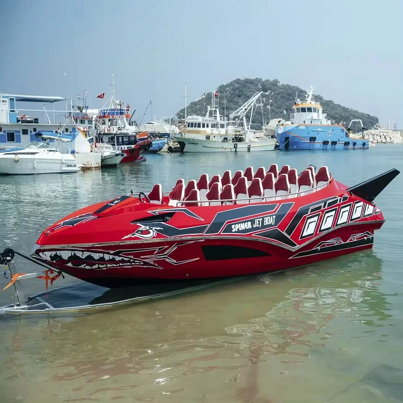 Heißer Verkauf Luxus kommerziellen Jet-Boote Alesta Marine Raubtier Funken Jetboat zu verkaufen