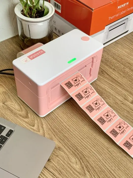 MUNBYN Label Barcode Printer 4 inch 4×6 Label USB Thermal  Paper Printing Shipping Express Lable Printer