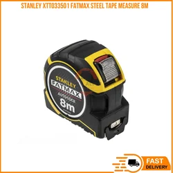 For Stanley xtt033501 Fatmax Steel Tape Measure 8m x 32mm Retractable Professional Measuring Tool Resistance to Fall Tape