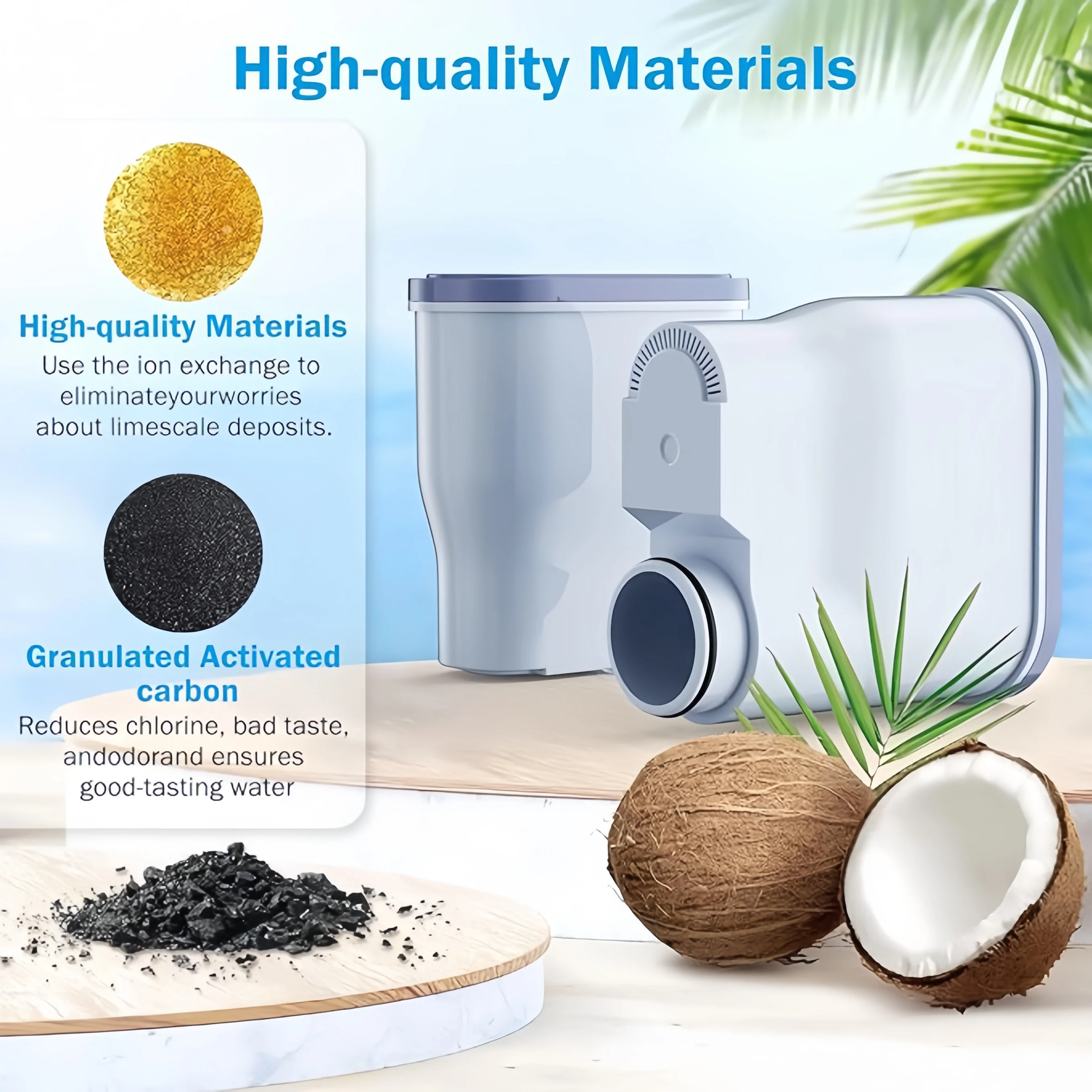 1/2Pack Replacement Coffee Water Filters, Compatible with Philips AquaClean CA6903 image 4