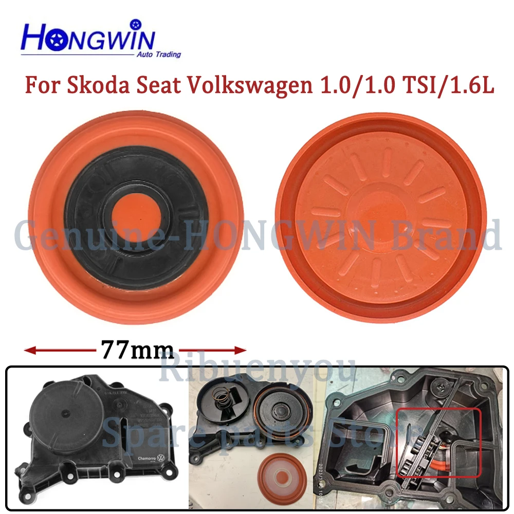 04E 103464 ¡Una membrana de diafragma de válvula separadora de aceite para VAG Golf Polo arriba! Jetta Skoda Fabia Asiento Mii 04E 103464 M 04E 103 464 AN