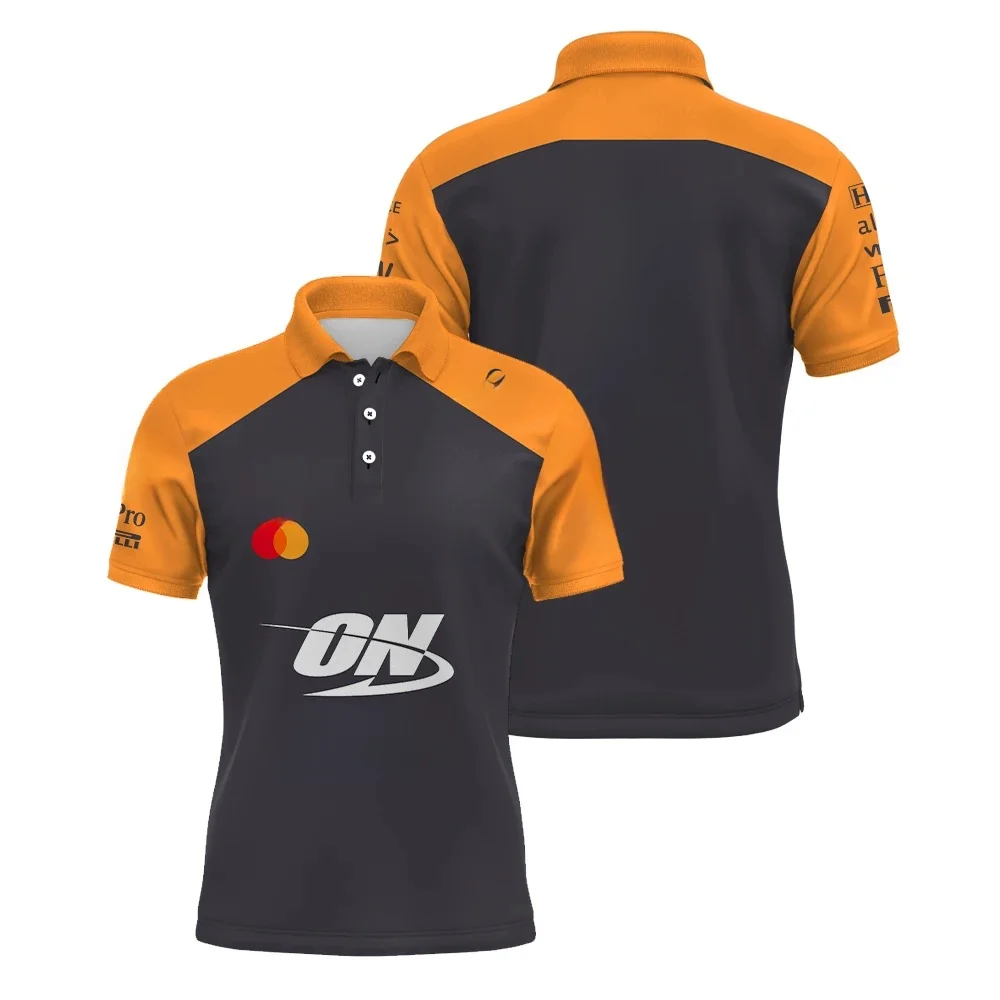 AliExpress NONE Summer 2025 new racing fans T-shirt for men outdoor sports cycling and racing T-shirt breathable quick-drying loose POLO shirt