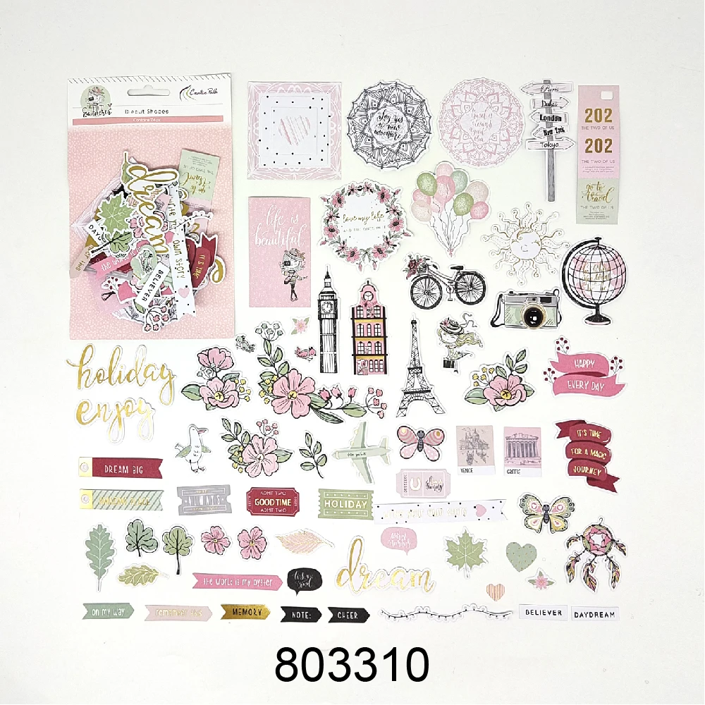 Kreative Scrapbooking-Stanzformen, Vintage-Papierausschnitte, Ephemera-Formen für Journaling, DIY-Basteln, Planer, Kartenherstellung – Detail 10