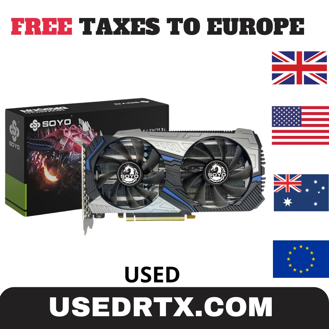 USED  NVIDIA GeForce RTX2060 SUPER 8G Graphics Cards GDDR6 Video Memory HDMI DP PCIE3.0x16 Gaming Video Card for Desktop PC