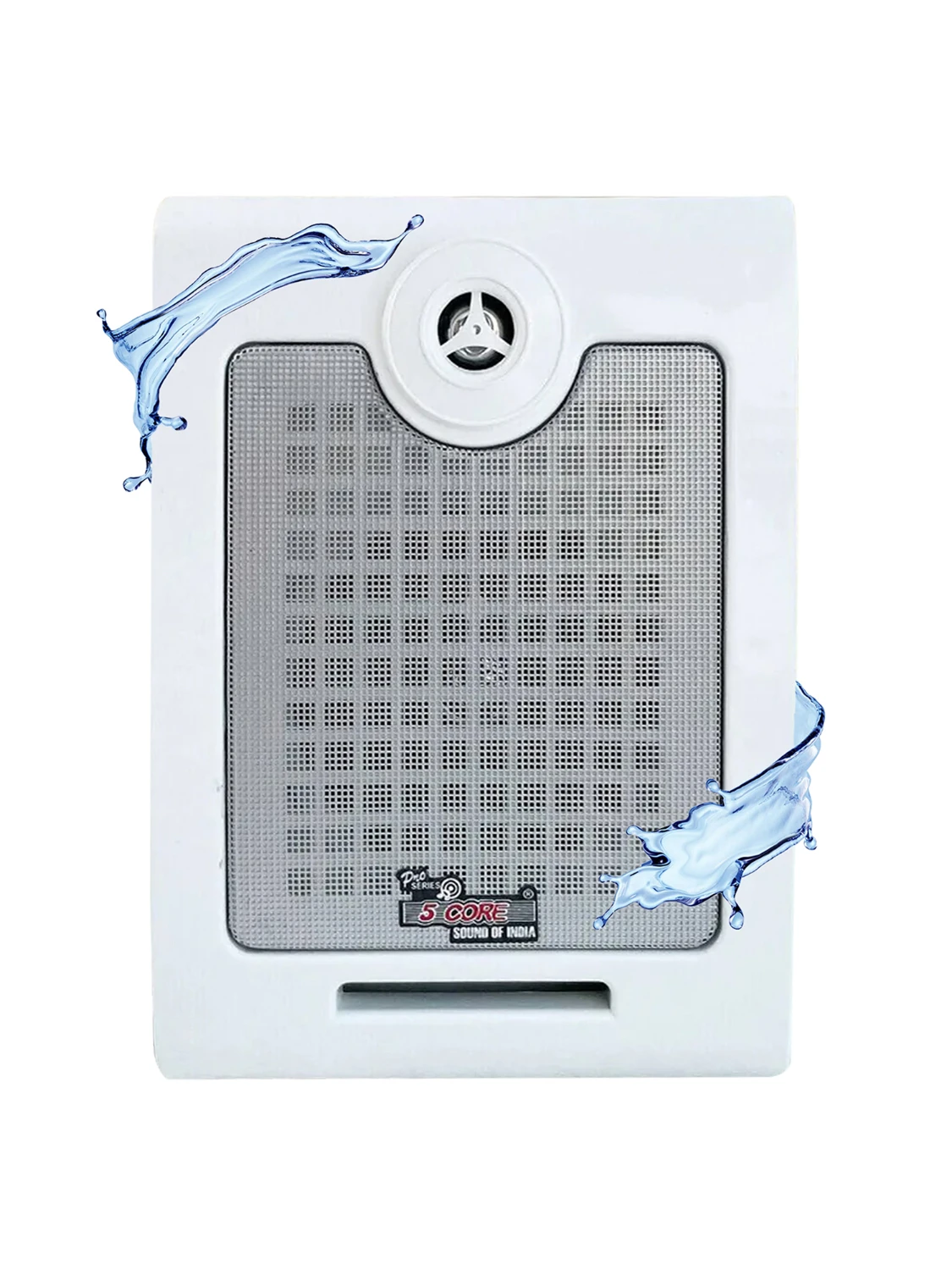 

5Core Outdoor Speakers Stereo In Wall 500W Peak Passive Home Audio System - Window