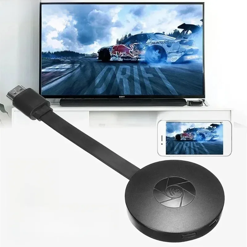 VIKEFON-Dongle Miracast portátil, 1080P G2, Miracast Display, Anycast, Wi-Fi, HDMI, TV, Android,