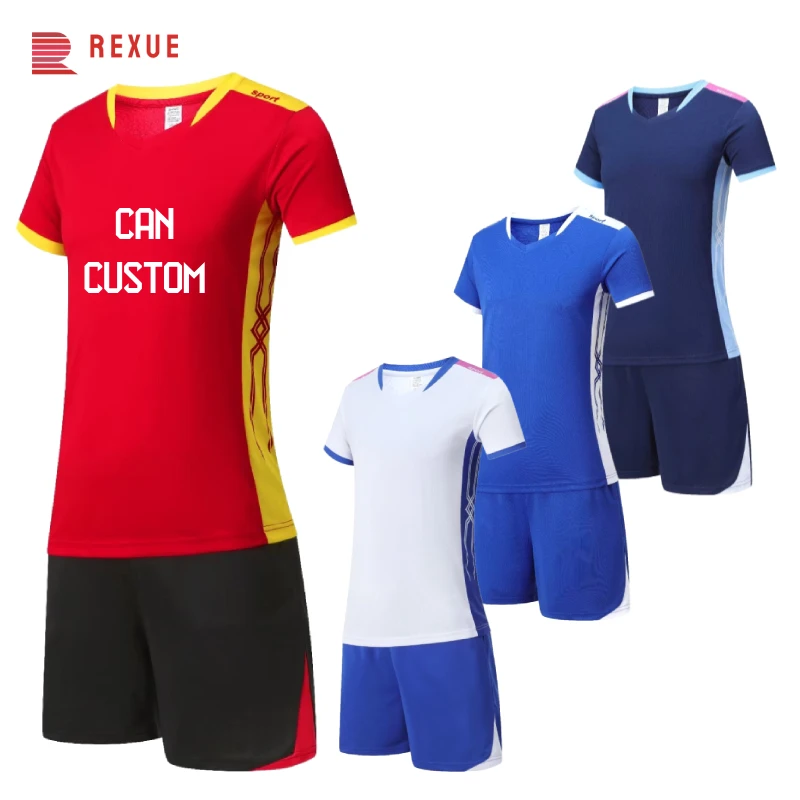 New 2024 Polyester Men Women Blank Volleyball Wear Uniform Custom Latest Design Volleyball Uniforms With Sublimation Printing