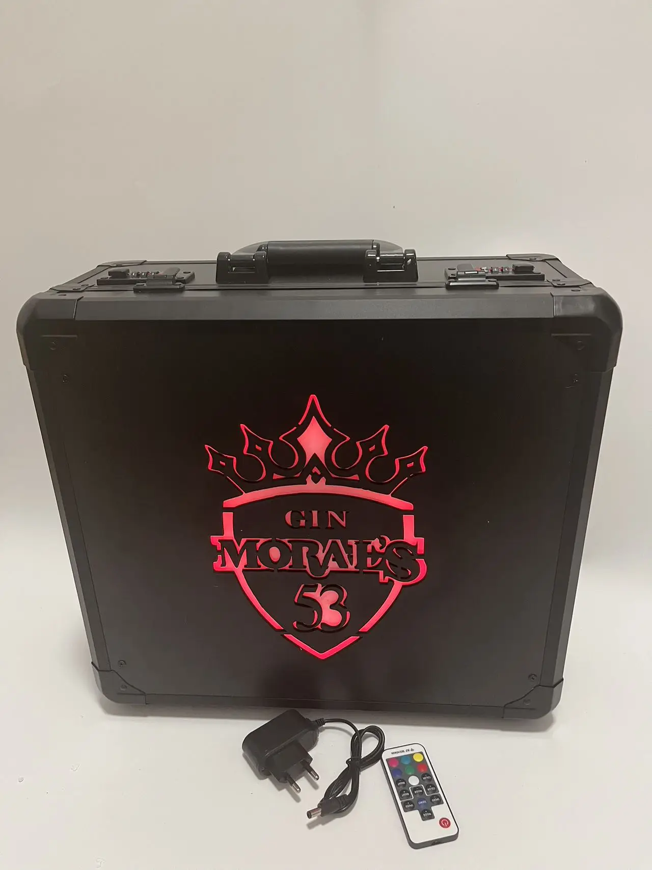 4-delige AANGEPASTE LOGO LED BEEF KOFFER