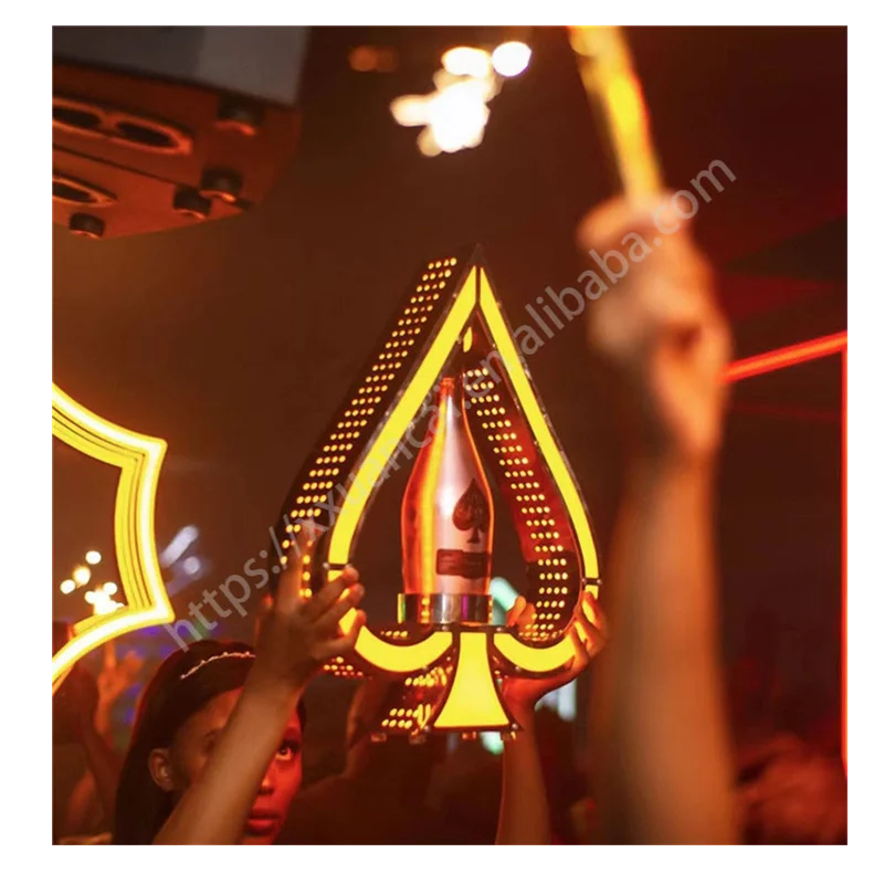 Ass von Spaten Champagner Flasche Moderator