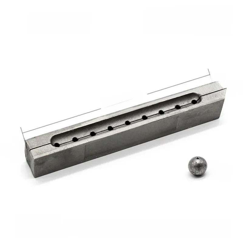 Agape bricolage boule de pêche plombs moule ADBASM/ # 1 Plomb à bille 8g 9 cavités