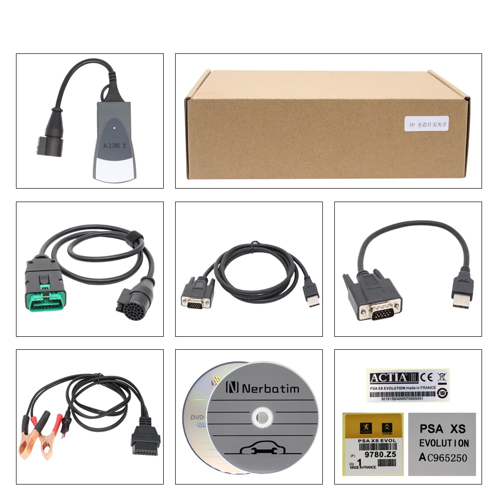 Professionele Diagnostische Tool Volledige Chips Lexia3 PP2000 OBD2 Diagbox V9.91 Firmware 921815C Voor Citroen & Peugeot Lexia 3 V48/V25