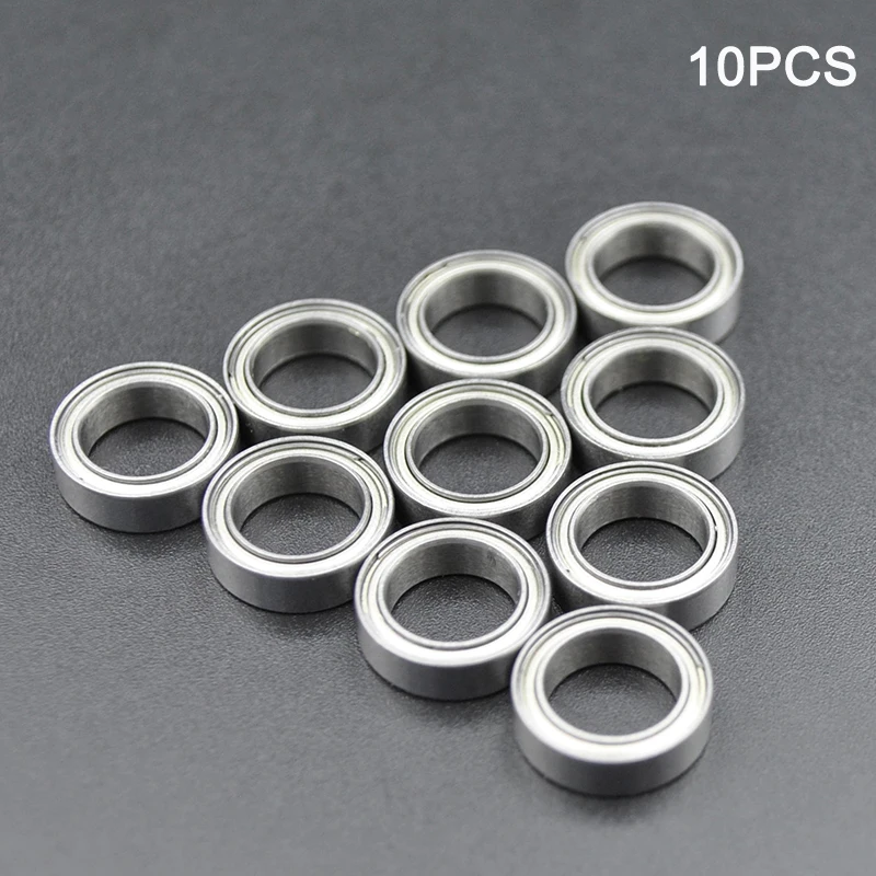 10 Stuks Mr128 Zz 8*12*3.5Mm Hoge Snelheid 1280 Miniatuur Lager Mr128 2z Binnendiameter 8Mm Kogellagers