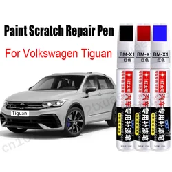 Pluma de reparación de arañazos de pintura de coche para Volkswagen Tiguan, accesorios de cuidado de pintura, retoque, negro, blanco, rojo, azul, plata, gris