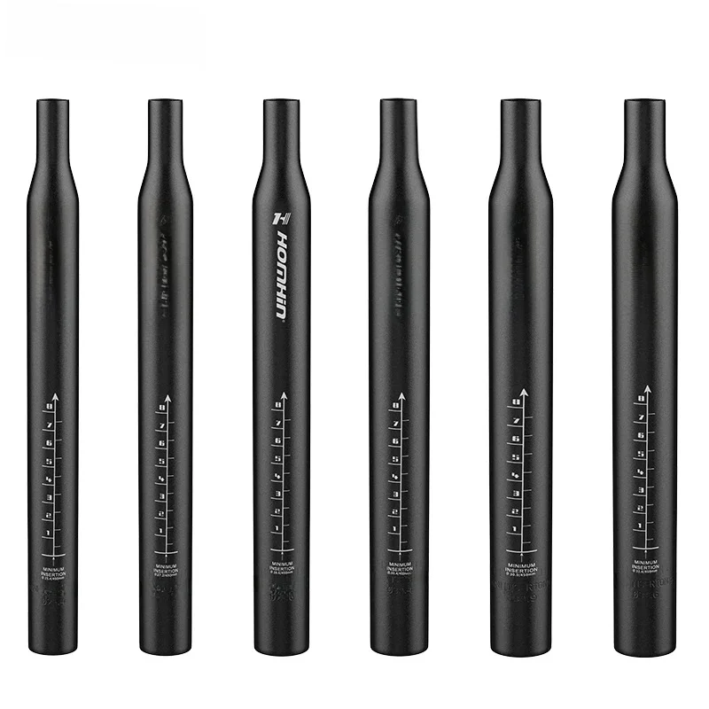 AliExpress Bicycle Seat Post 25.4 27.2 28.6 30.4 30.9 31.6 450mm Aluminum Alloy Bicycle Seat Tube for Mountain Bike Road Bike Accessories