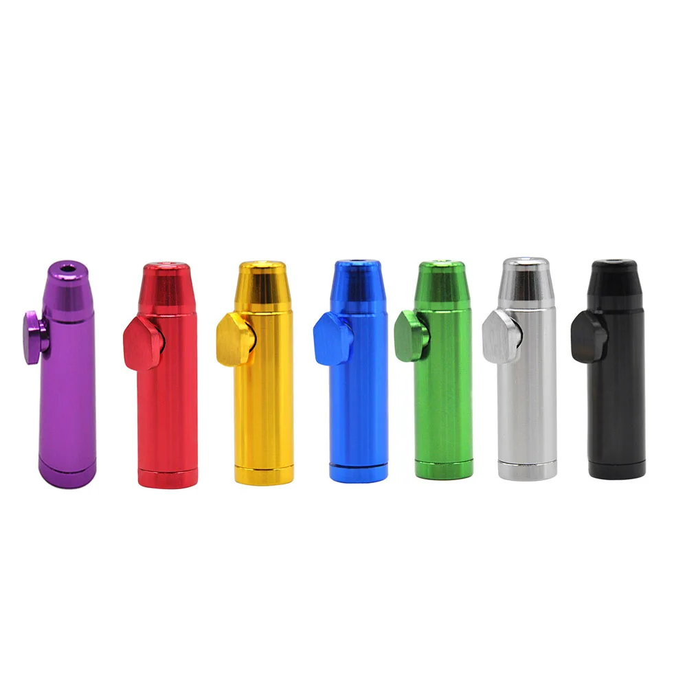 5Pcs Storage Stash Cans 53mm Metal Bullet Aluminum Alloy Storage Bottle Smoke Accessories Cool Gadget for Men