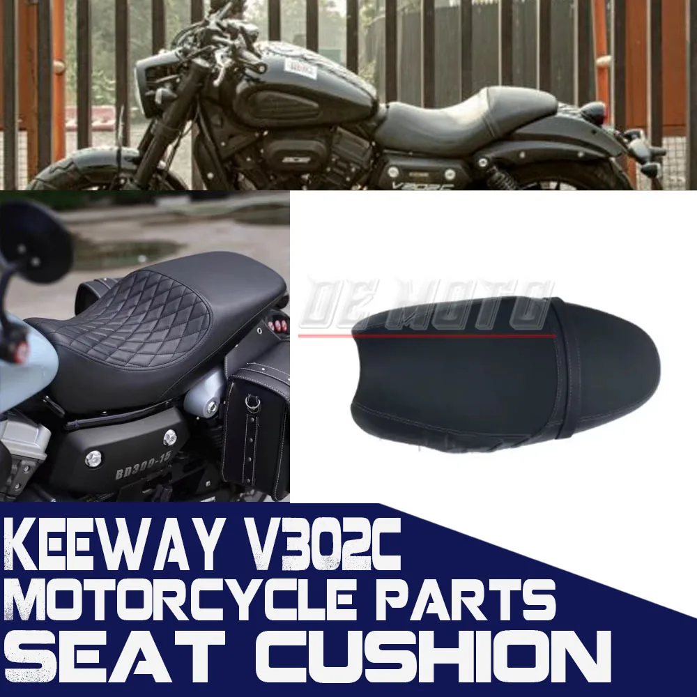 FOR Keeway V 302 Keeway V302c Motorcycle Modified Lengthened, Thickened And Widened Comfortable Double Seat Cushion
