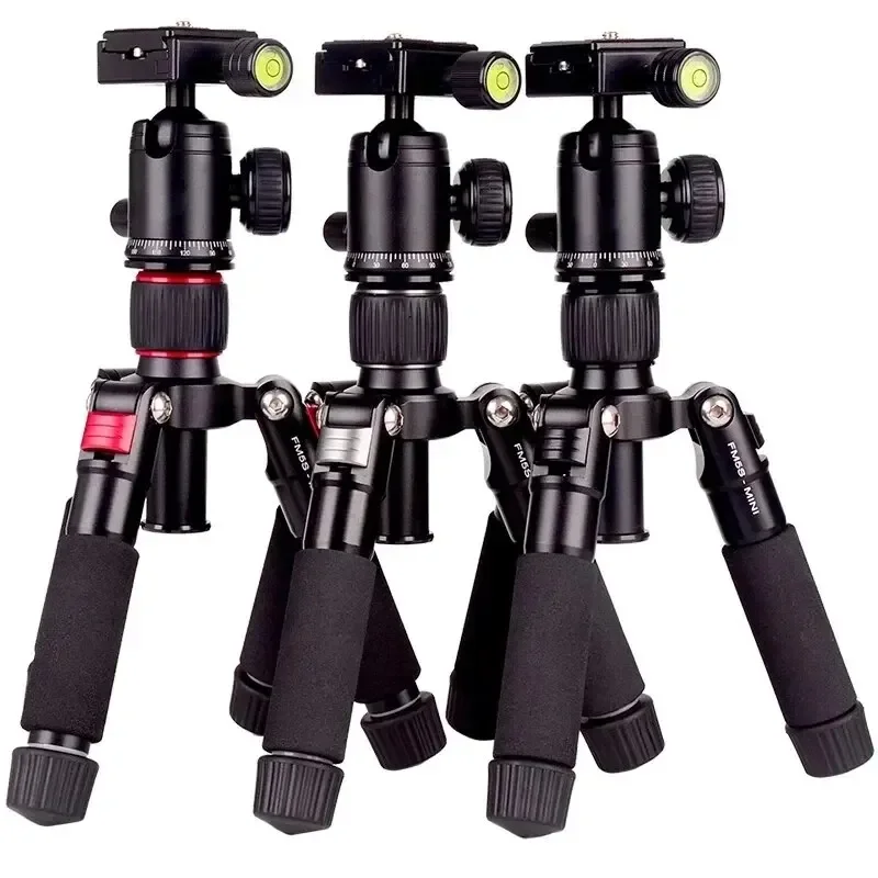 Fm 5S Draagbare Tripode Lichtgewicht Reisstandaard Tafelmodel Mini Statief Met 360 Graden Balhoofd Voor Camera Dslr Slr - afbeelding 2