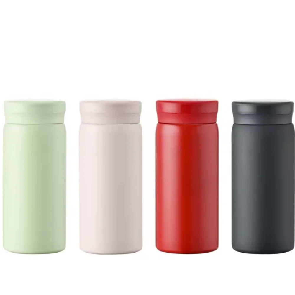 200ml Mini 316 Stainless Steel Thermos Cup Ultra-compact Portable Leak-proof Fashion Water Cup Drinkware Thermos Kettle