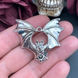 2pcs 48*43mm Gothic Large Bat Charms Pendant Designer Charms For Jewelry Making DIY Jewelry Findings