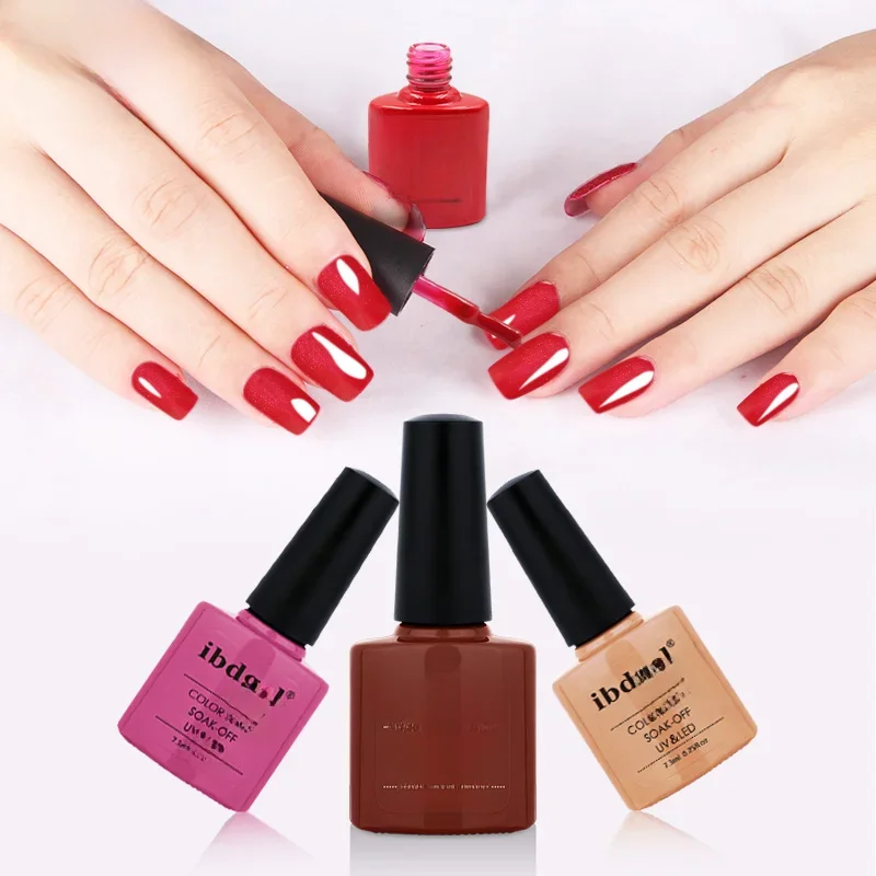 Ibdgel-Verhéritage à ongles UV et LED, gel soak-off pour salon de beauté, laque, 79 couleurs, 7.3ml
