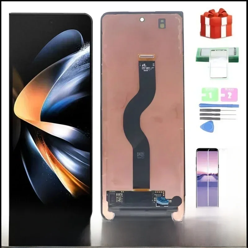 Super AMOLED Fold 4 LCD Screen For Samsung Galaxy Z Fold4 5G F936 F936B F936U Lcd Display Touch Panel Screen Digitizer Assembly