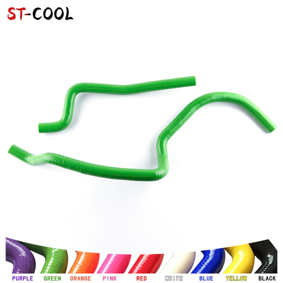 2Pcs Radiator Hoses Kit For YAMAHA 07-10 KODIAK 450 2007 2008 2009 2010 ATV Silicone Coolant Pipe Set