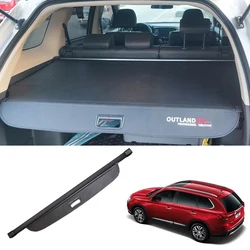 For Mitsubishi Outlander Tail Cargo Cover Auto Parts Trunk Privacy Cargo Cover Retractable Waterproof Cargo Cover 2013-