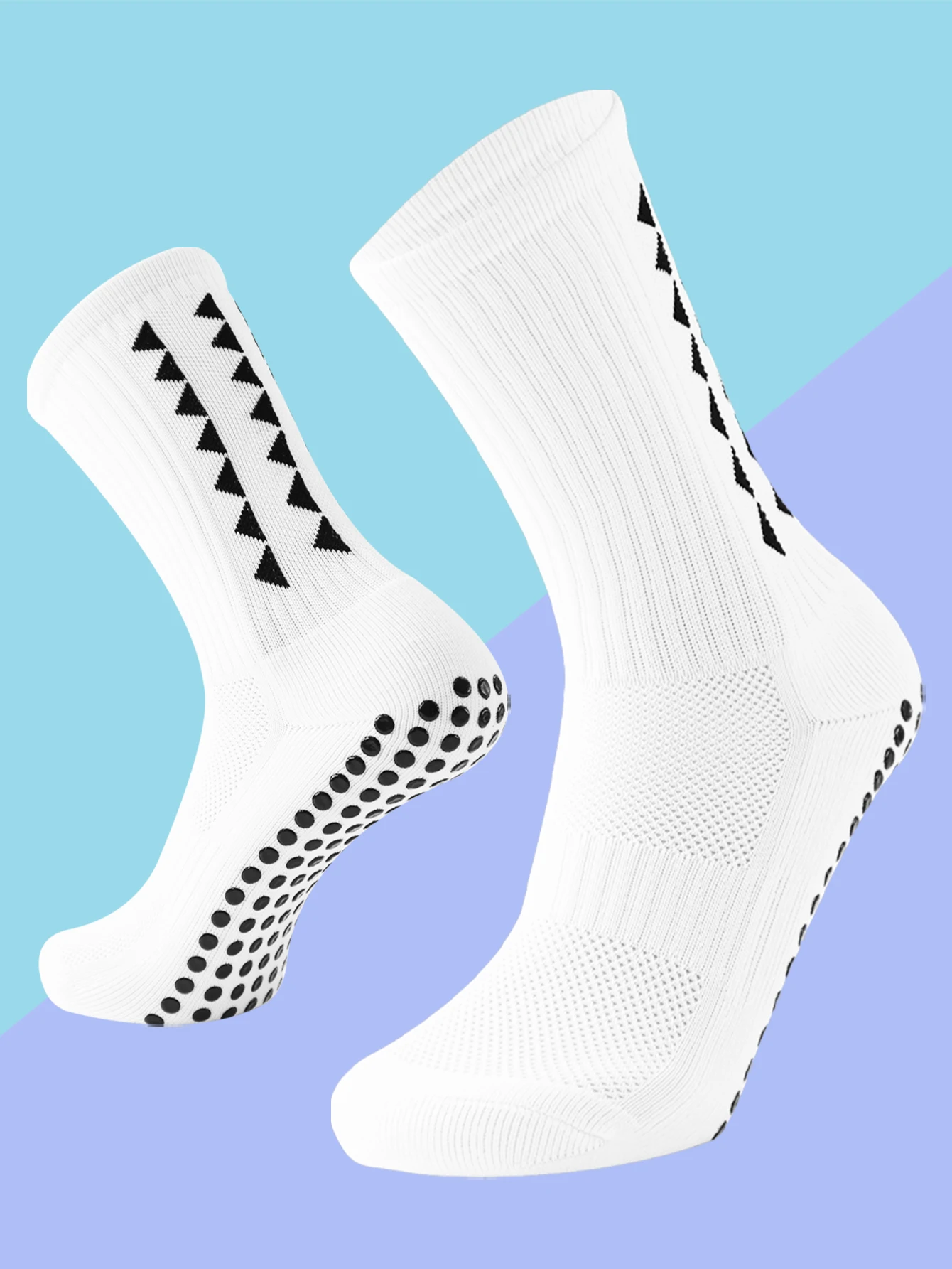

Men Women Non-Slip Grip Socks Football Basketball Baseball Rugby Soccer Cycling Hiking Tennis Athletic Exercise