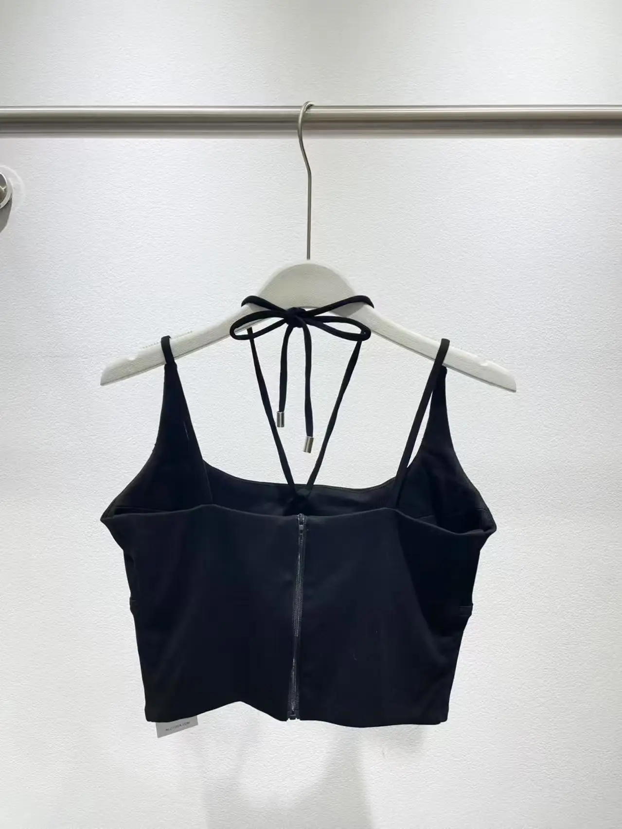 

A Classic Letter Printed Halter Top For Women