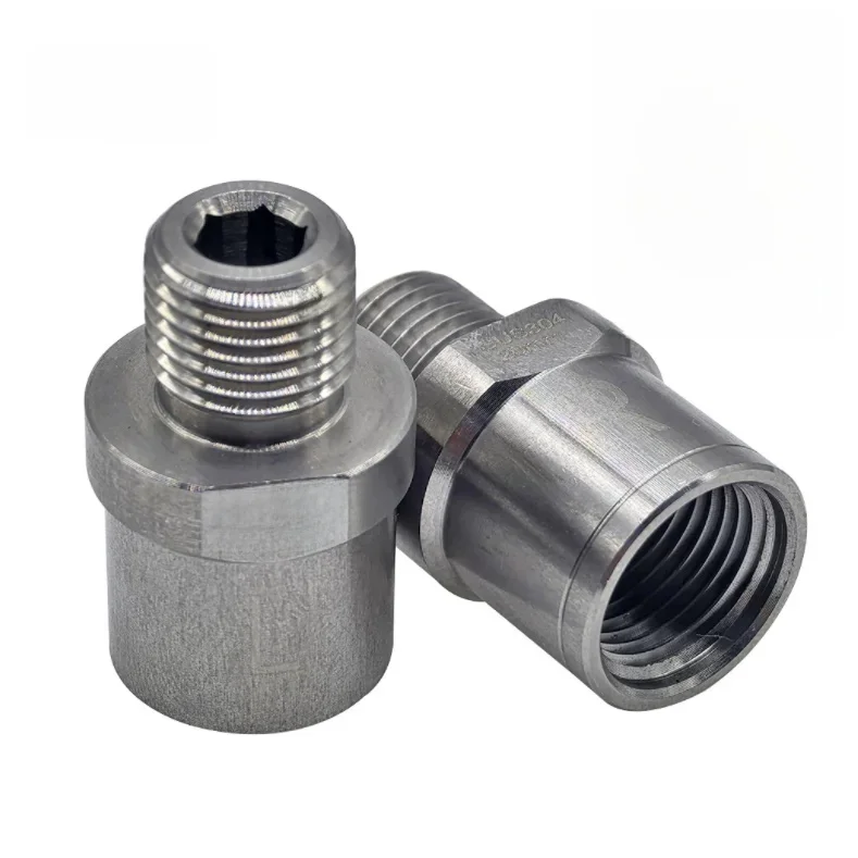 AliExpress 1 Pair Bicycle Pedal Adapters Bike Pedal Parts Fit 9/16 Inch Pedals For 1/2 Inch Cranks Stainless Steel For Cycling Accessories