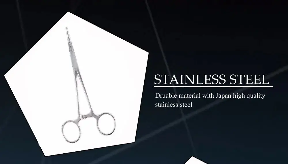 MAXIMUMCATCH Gebogene Hemostats Fliegenfischen Zange Edelstahl Haken Saubere Schneidklingen Angelwerkzeug Zubehör – Detail 5