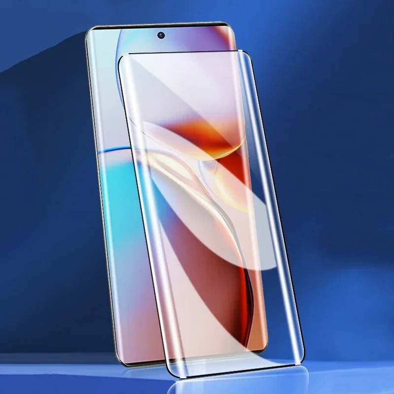 Dla Motorola Moto Edge Plus 2023 Zakrzywione szkło hartowane 3D Ochraniacz ekranu dla MOTO Edge+ 20223 Pełna osłona ochronna przednia folia — zdjęcie produktu 7