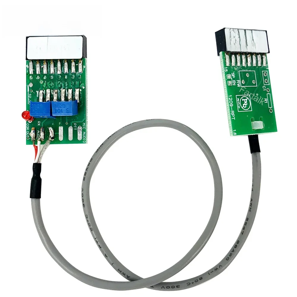 TX-RX Cabo do conector do repetidor de rádio, atraso para Motorola, GM300, GM338, GM3188, GM3688,